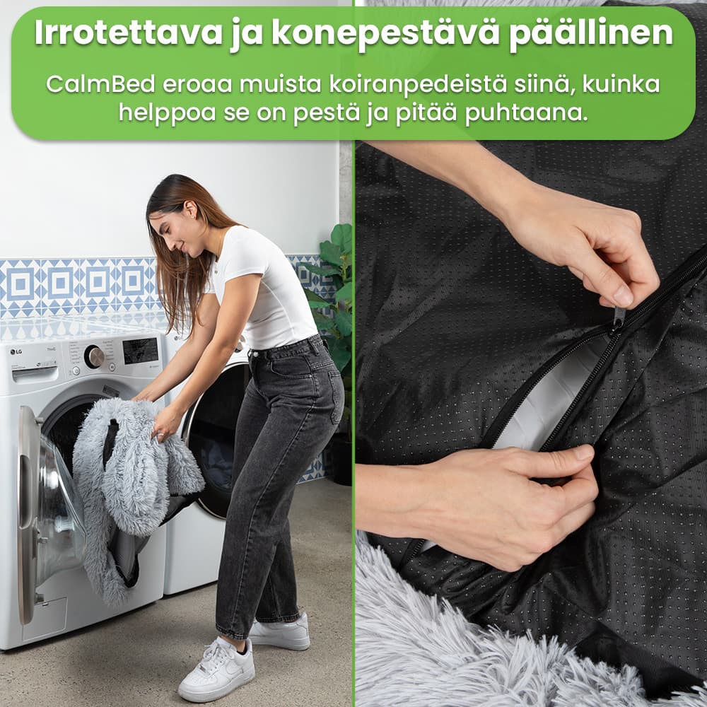 Calmbed: Mukava koiranpeti, jossa koirasi nukkuu syvemmin